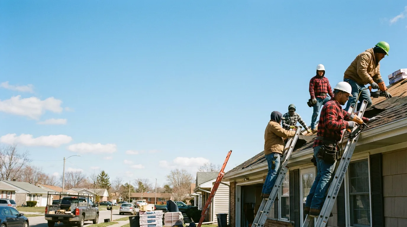 Roofing in Woodhull, IL near me